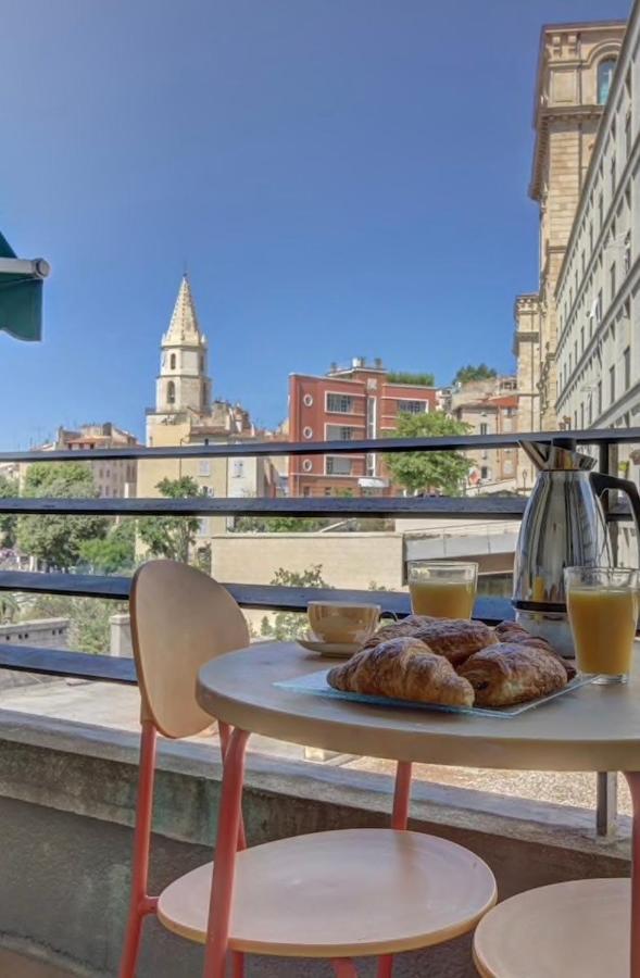 Balcony On The True Marseille Apartment Bagian luar foto